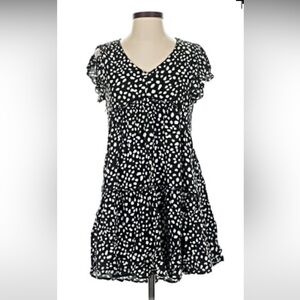 Altar’d State Black and White Polka Dot Dress